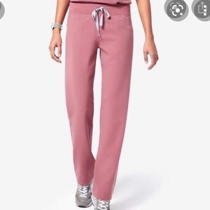 Figs Livingston Basic Scrub Pant Mauve sz M